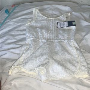 White short onesie
